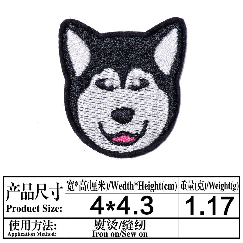 Wholesale Cute Cartoon Animal Embroidery Patches Cloth Set Of 12 For Clothing Repair And Decoration OLY Exclusive