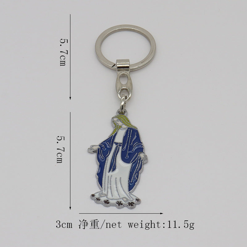Wholesale Colorful Pendant Creative Alloy Keychain