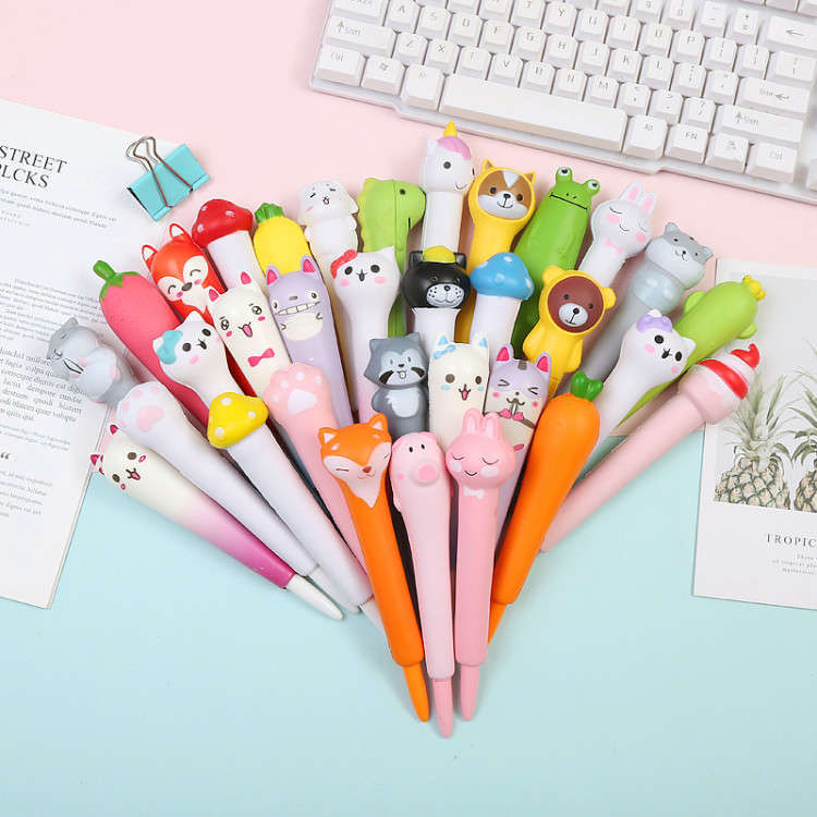 Wholesale Soft Pressure Reducing Kneading Gel Pen