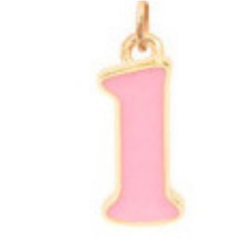 Wholesale Candy Colored Letter Titanium Steel Necklaces
