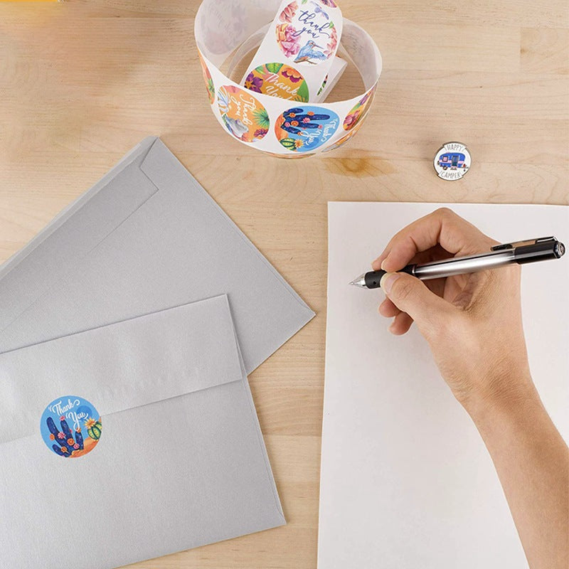 Wholesale Coated Paper Self-adhesive Marine Biological Stickers