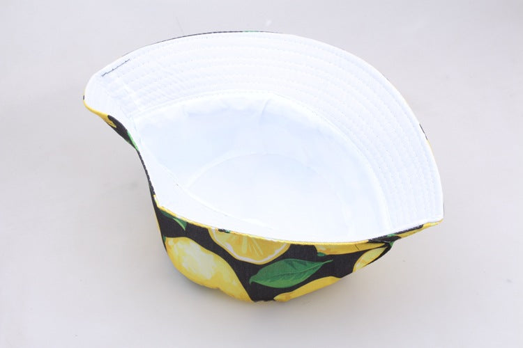 Wholesale Printed Fruit Pattern Bucket Hat