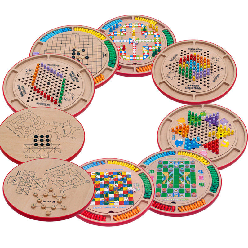 Wholesale of Wooden Puzzle Parent-child Desktop Board Games