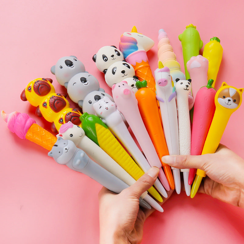 Wholesale Soft Pressure Reducing Kneading Gel Pen