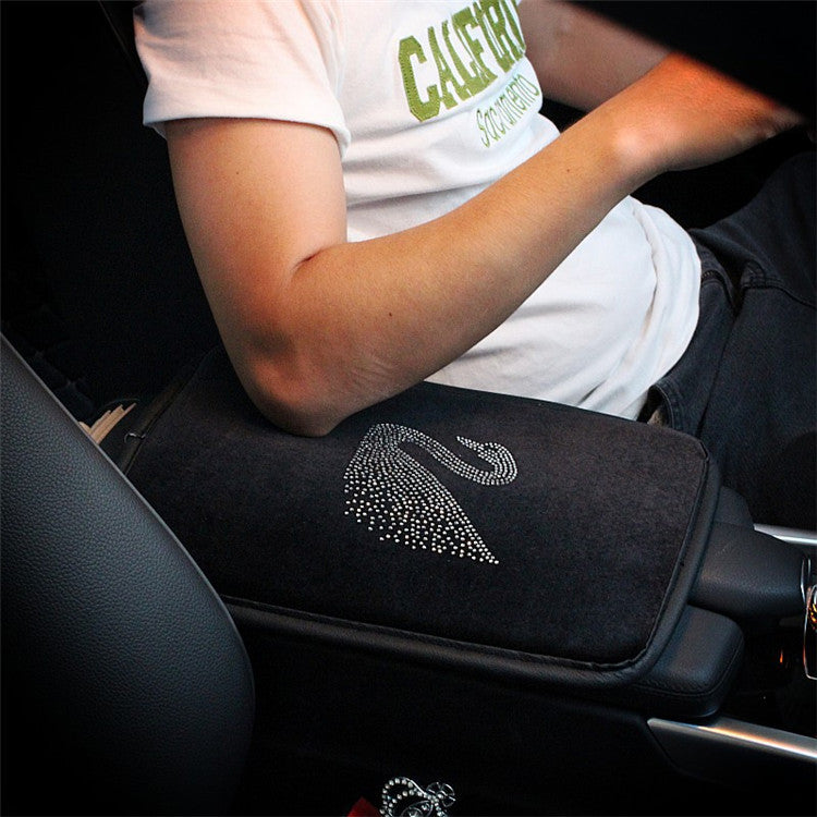 Wholesale Interior Hot Diamond Crown Armrest Cushion