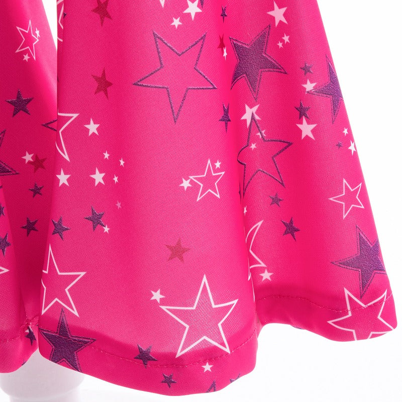 Wholesale Sleeveless Party Dress Printed Performance Baby Clothes