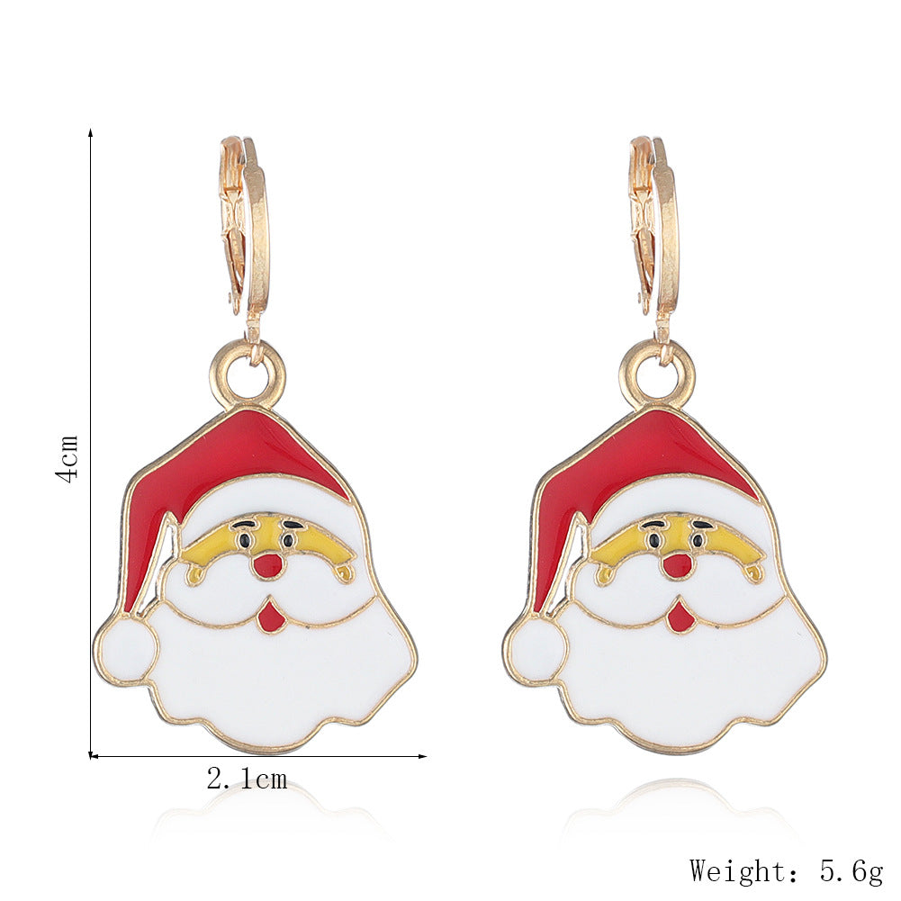 Wholesale Christmas Series EarringsCartoon  Christmas Tree Earring
