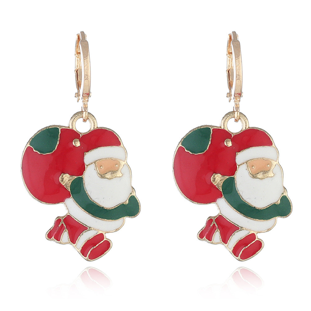 Wholesale Christmas Series EarringsCartoon  Christmas Tree Earring