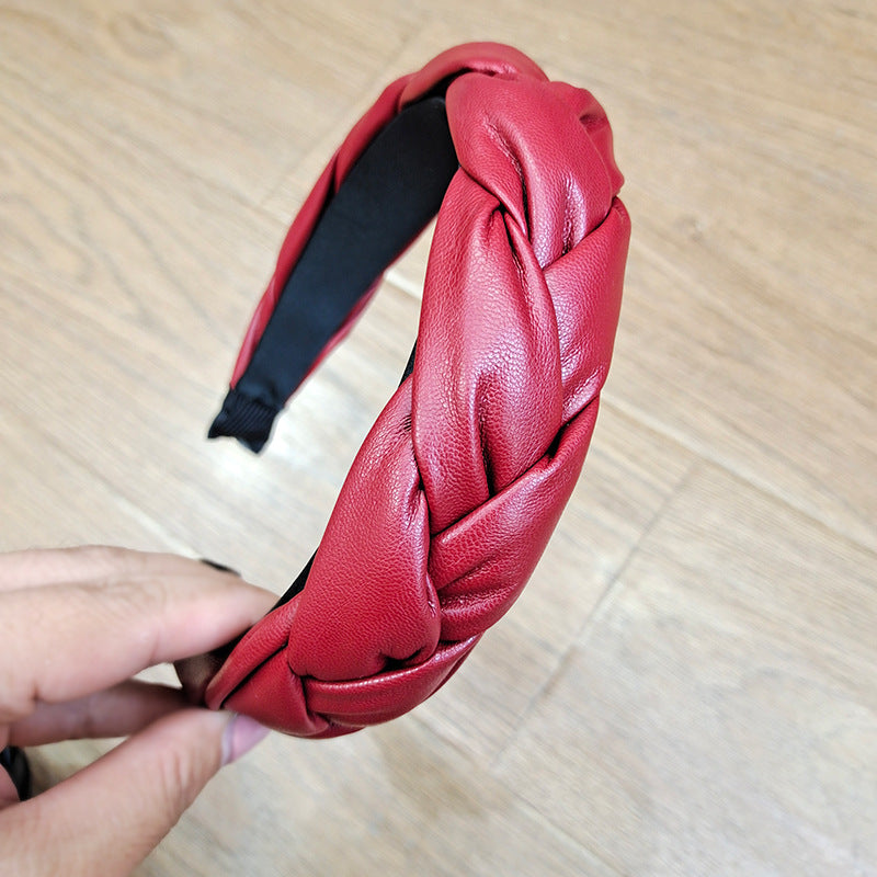 Wholesale Leather Twist Braid Headband