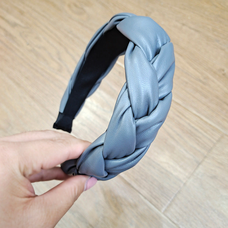 Wholesale Leather Twist Braid Headband