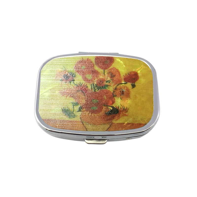 Wholesale Small Metal Medicine Box Portable Pill Box