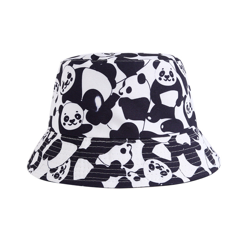 Wholesale Polyester Cotton Double Sided Zebra Print Bucket Hat