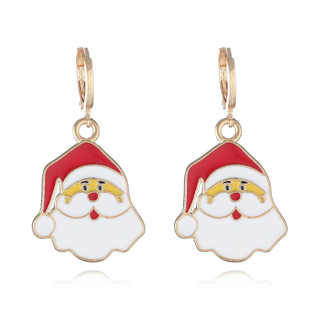 Wholesale Christmas Series EarringsCartoon  Christmas Tree Earring