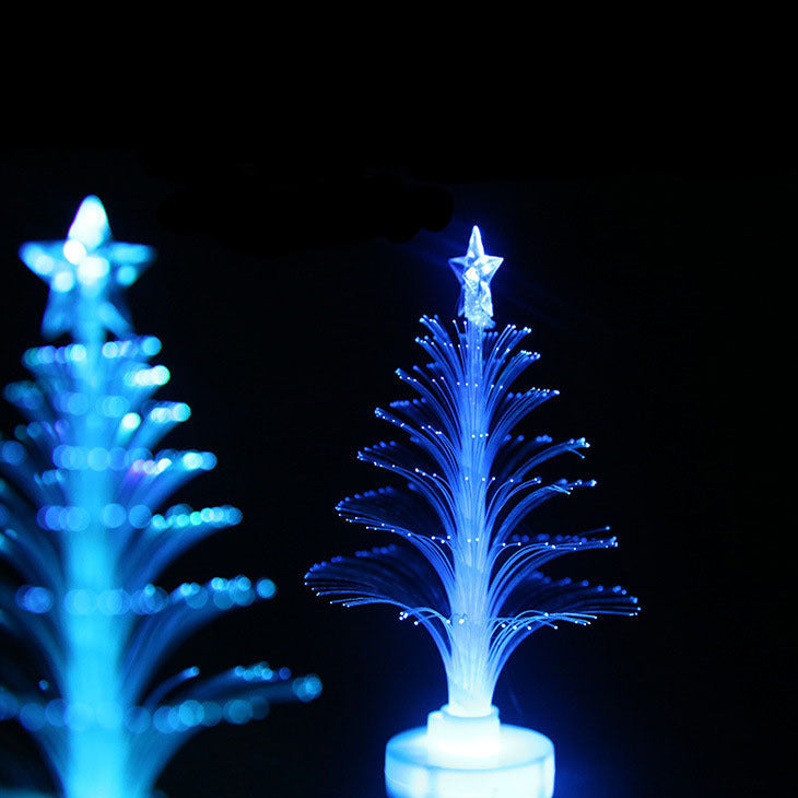 Wholesale LED Colorful Plastic Christmas Trees