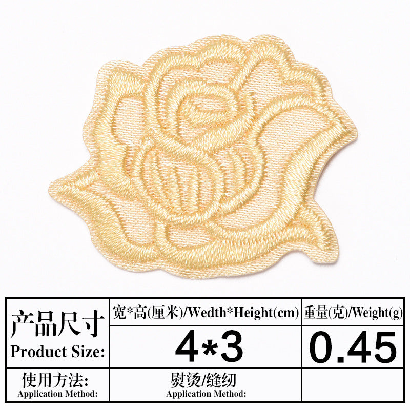 Wholesale Embroidered Fabric Patch Iron On Sew On Clothing And Bedding Repair Chic Decorative Accessory For Boutique Resale