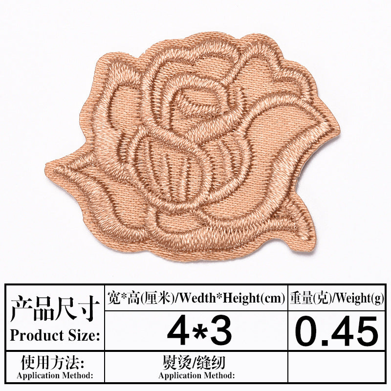 Wholesale Embroidered Fabric Patch Iron On Sew On Clothing And Bedding Repair Chic Decorative Accessory For Boutique Resale