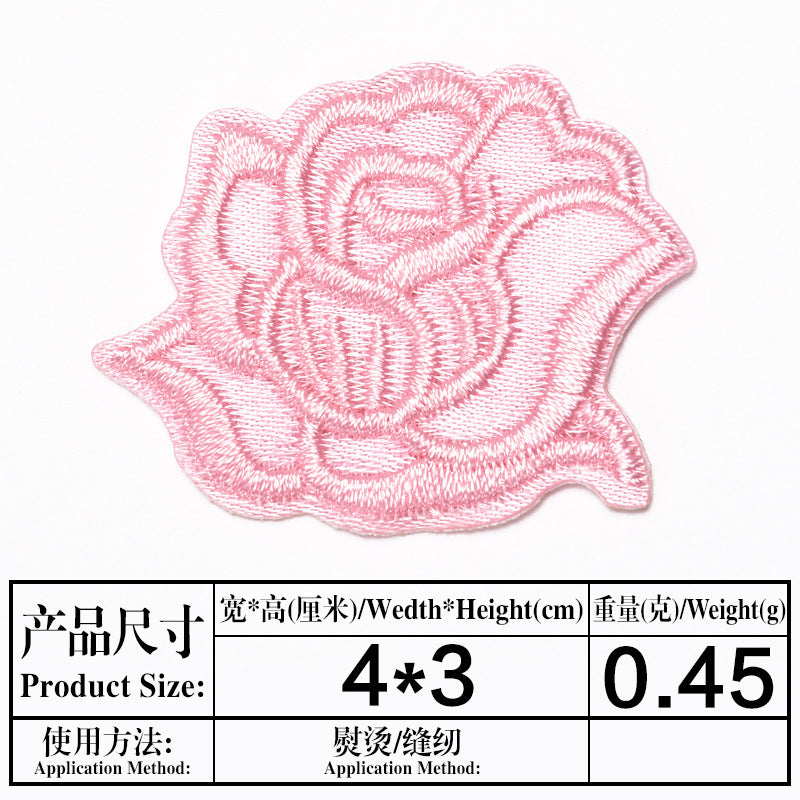 Wholesale Embroidered Fabric Patch Iron On Sew On Clothing And Bedding Repair Chic Decorative Accessory For Boutique Resale
