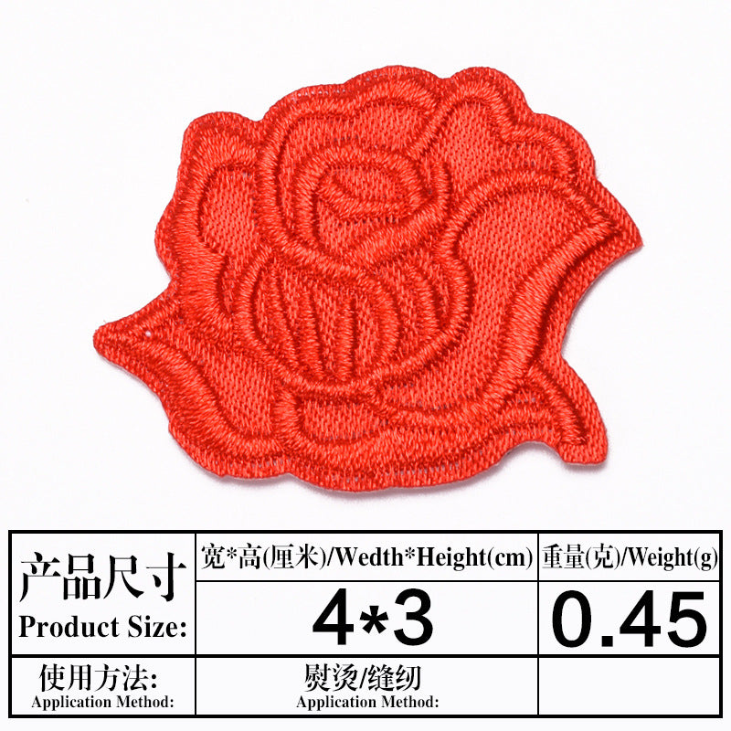 Wholesale Embroidered Fabric Patch Iron On Sew On Clothing And Bedding Repair Chic Decorative Accessory For Boutique Resale