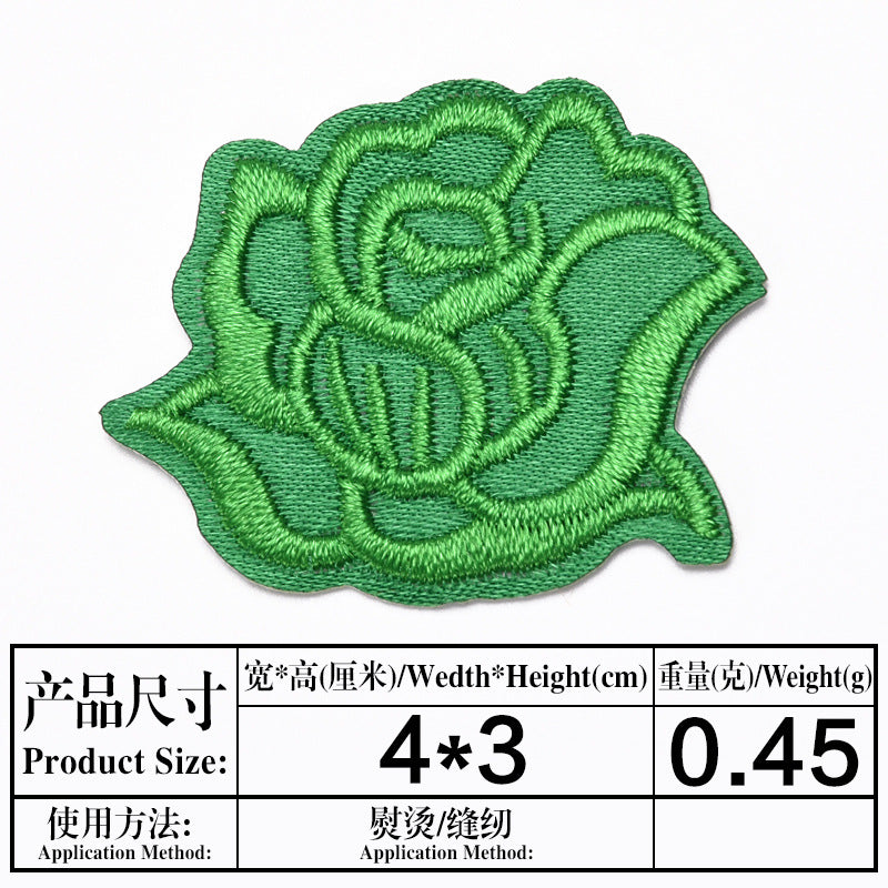 Wholesale Embroidered Fabric Patch Iron On Sew On Clothing And Bedding Repair Chic Decorative Accessory For Boutique Resale