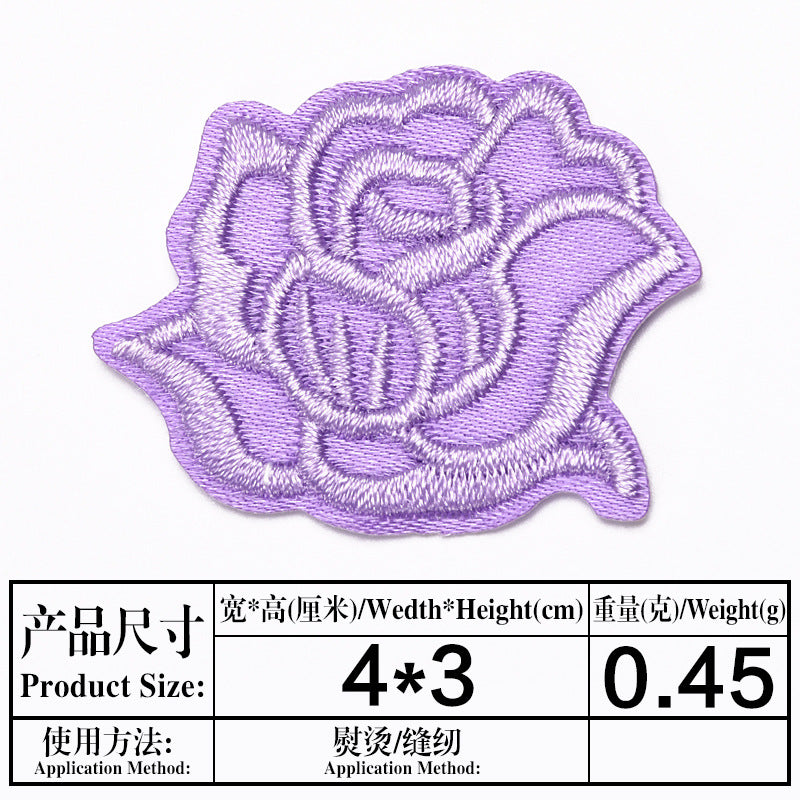 Wholesale Embroidered Fabric Patch Iron On Sew On Clothing And Bedding Repair Chic Decorative Accessory For Boutique Resale