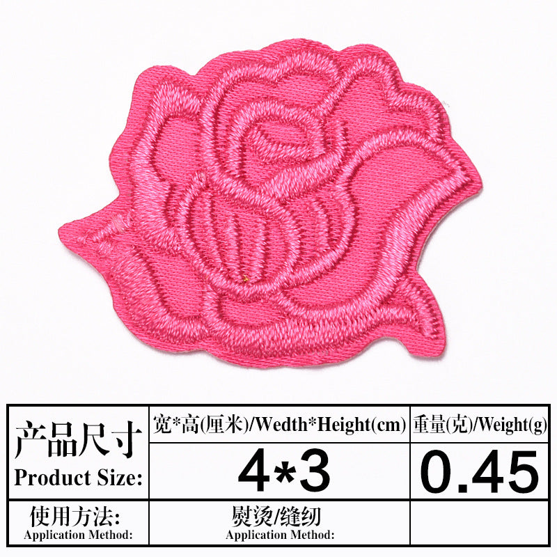 Wholesale Embroidered Fabric Patch Iron On Sew On Clothing And Bedding Repair Chic Decorative Accessory For Boutique Resale