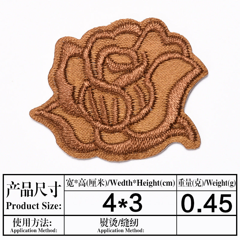 Wholesale Embroidered Fabric Patch Iron On Sew On Clothing And Bedding Repair Chic Decorative Accessory For Boutique Resale