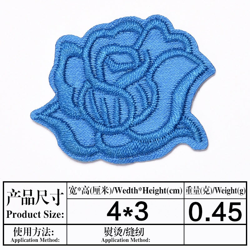 Wholesale Embroidered Fabric Patch Iron On Sew On Clothing And Bedding Repair Chic Decorative Accessory For Boutique Resale