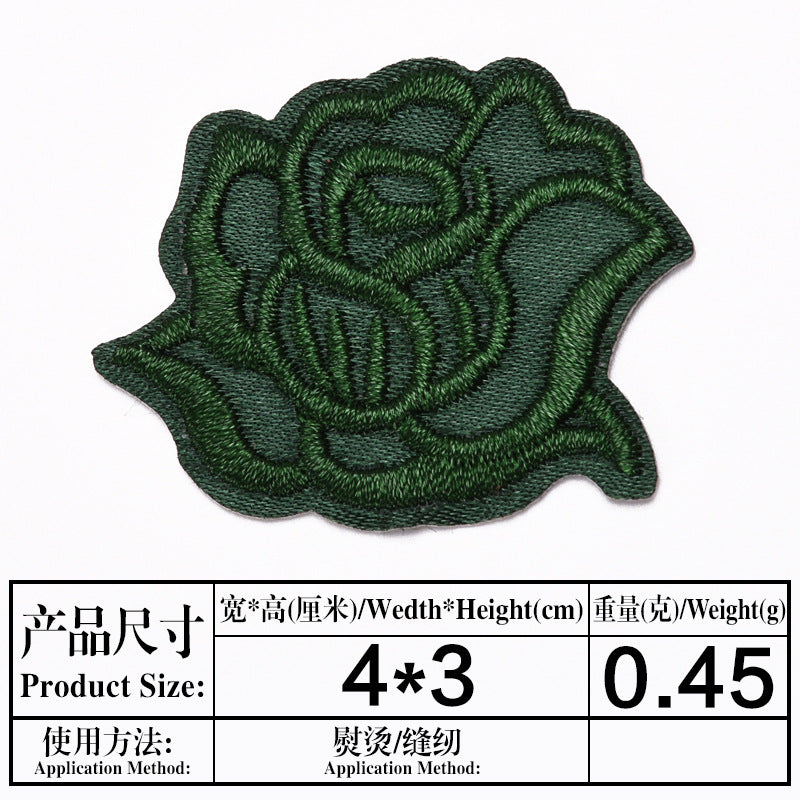Wholesale Embroidered Fabric Patch Iron On Sew On Clothing And Bedding Repair Chic Decorative Accessory For Boutique Resale