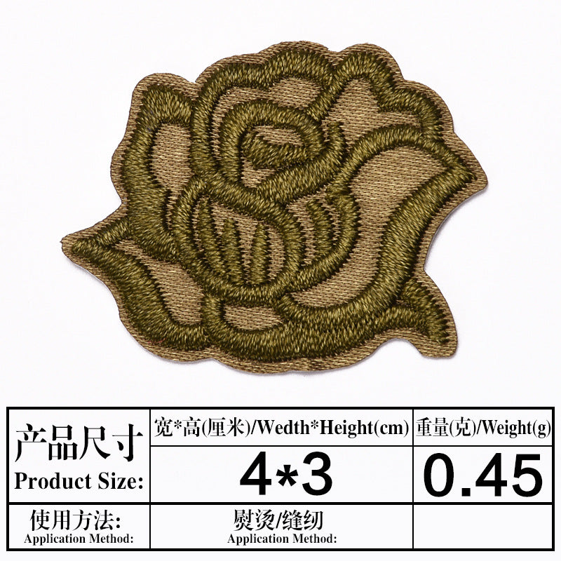 Wholesale Embroidered Fabric Patch Iron On Sew On Clothing And Bedding Repair Chic Decorative Accessory For Boutique Resale