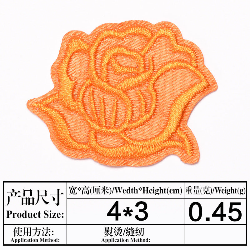 Wholesale Embroidered Fabric Patch Iron On Sew On Clothing And Bedding Repair Chic Decorative Accessory For Boutique Resale