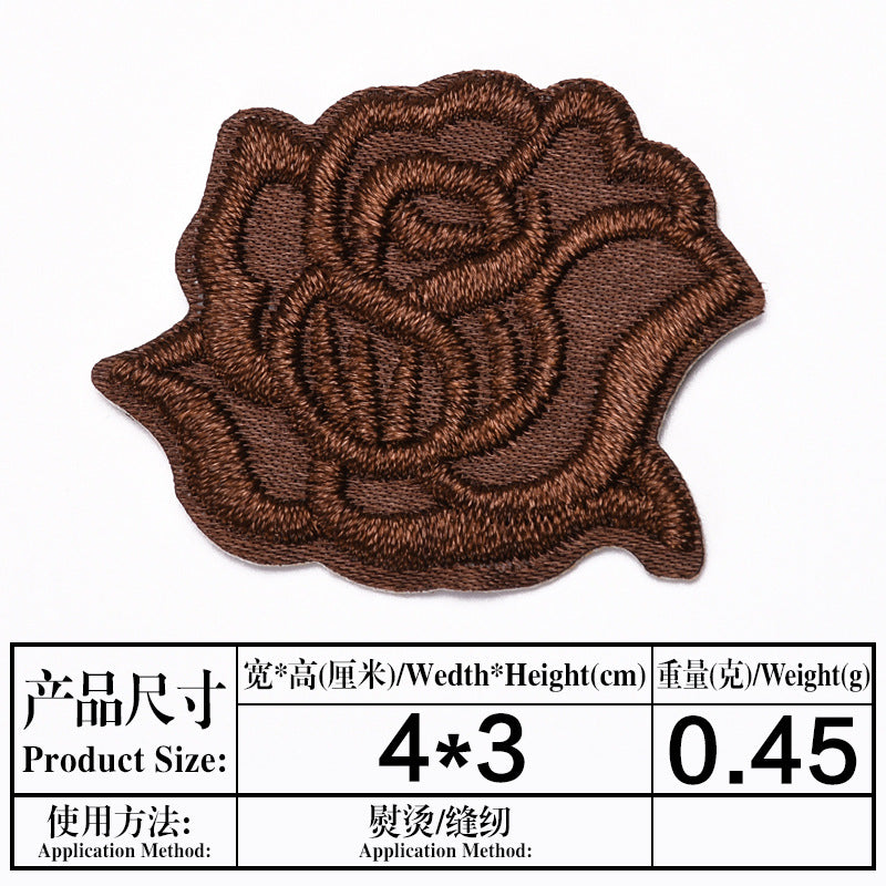 Wholesale Embroidered Fabric Patch Iron On Sew On Clothing And Bedding Repair Chic Decorative Accessory For Boutique Resale