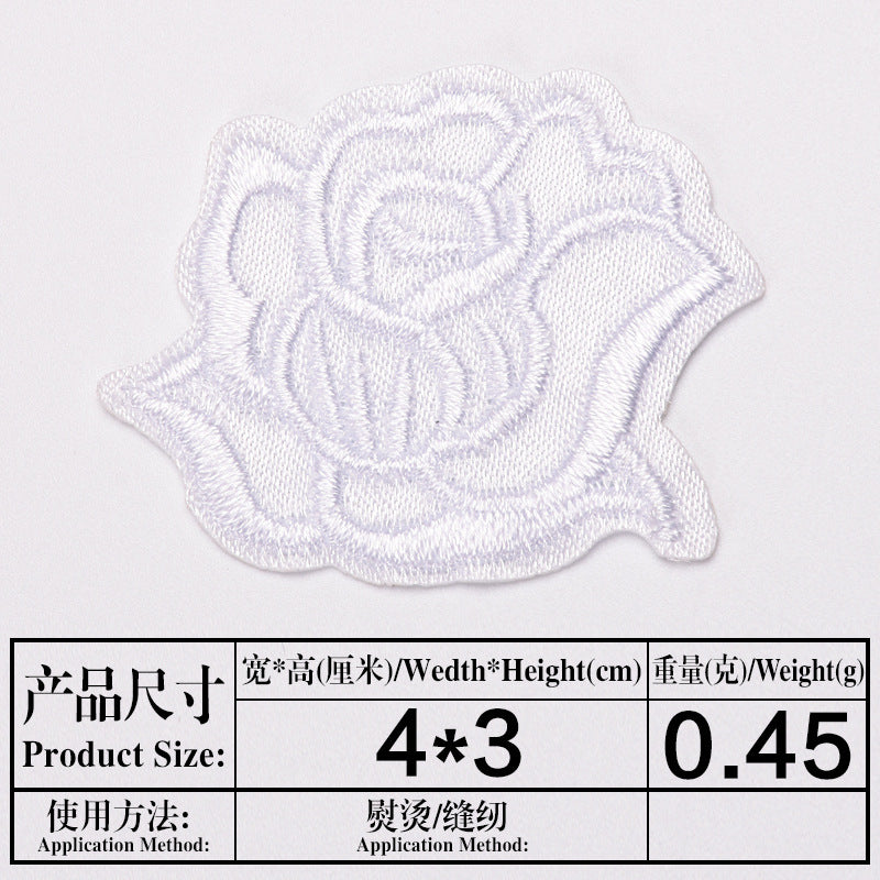 Wholesale Embroidered Fabric Patch Iron On Sew On Clothing And Bedding Repair Chic Decorative Accessory For Boutique Resale
