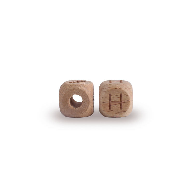 Wholesale 20PCS 26 English Letters DIY Wooden Beads