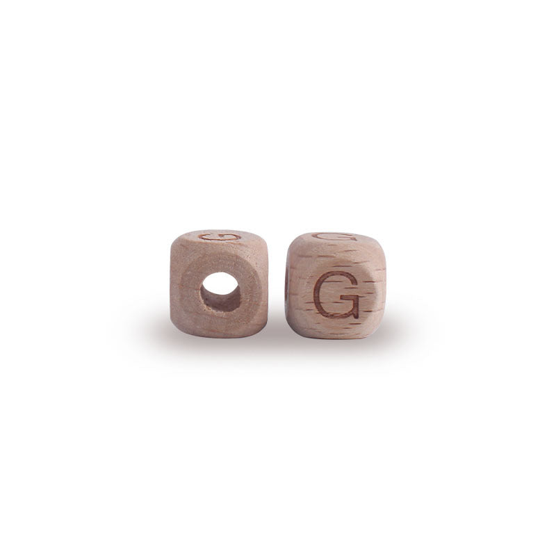 Wholesale 20PCS 26 English Letters DIY Wooden Beads
