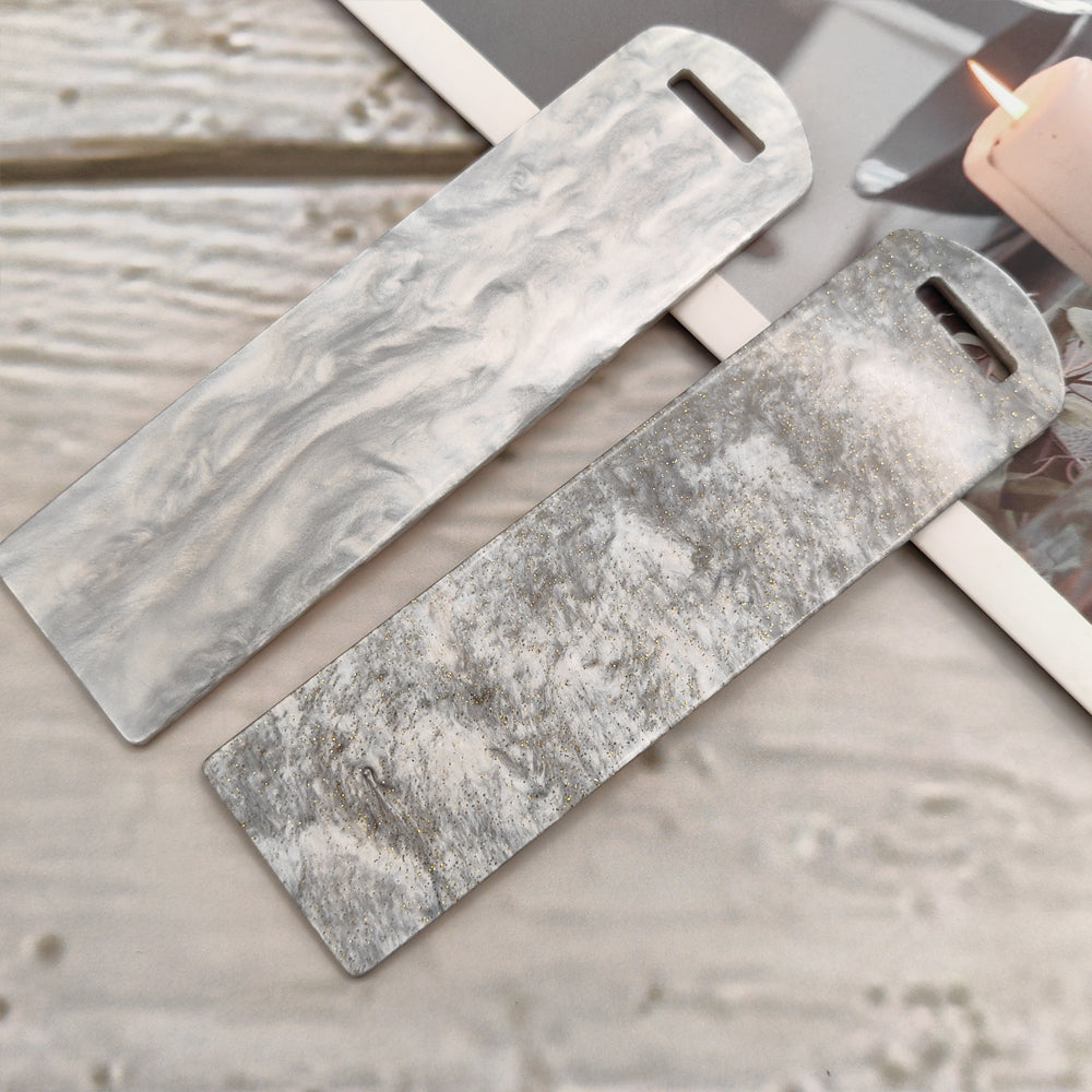 Wholesale 10pcs Shiny Fine Handmade DIY Acrylic Bookmark