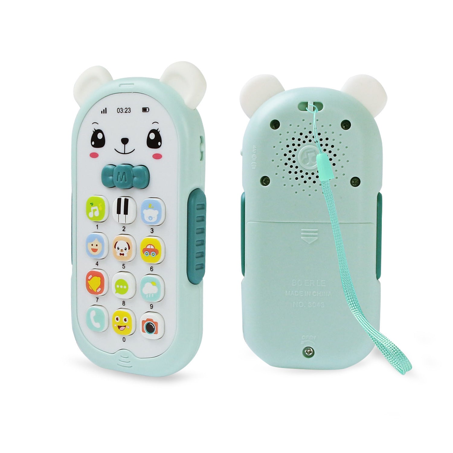 Wholesale Plastic Children's  Toys Simulated Lighting, Music, Baby Soothing Small Mobile Phones