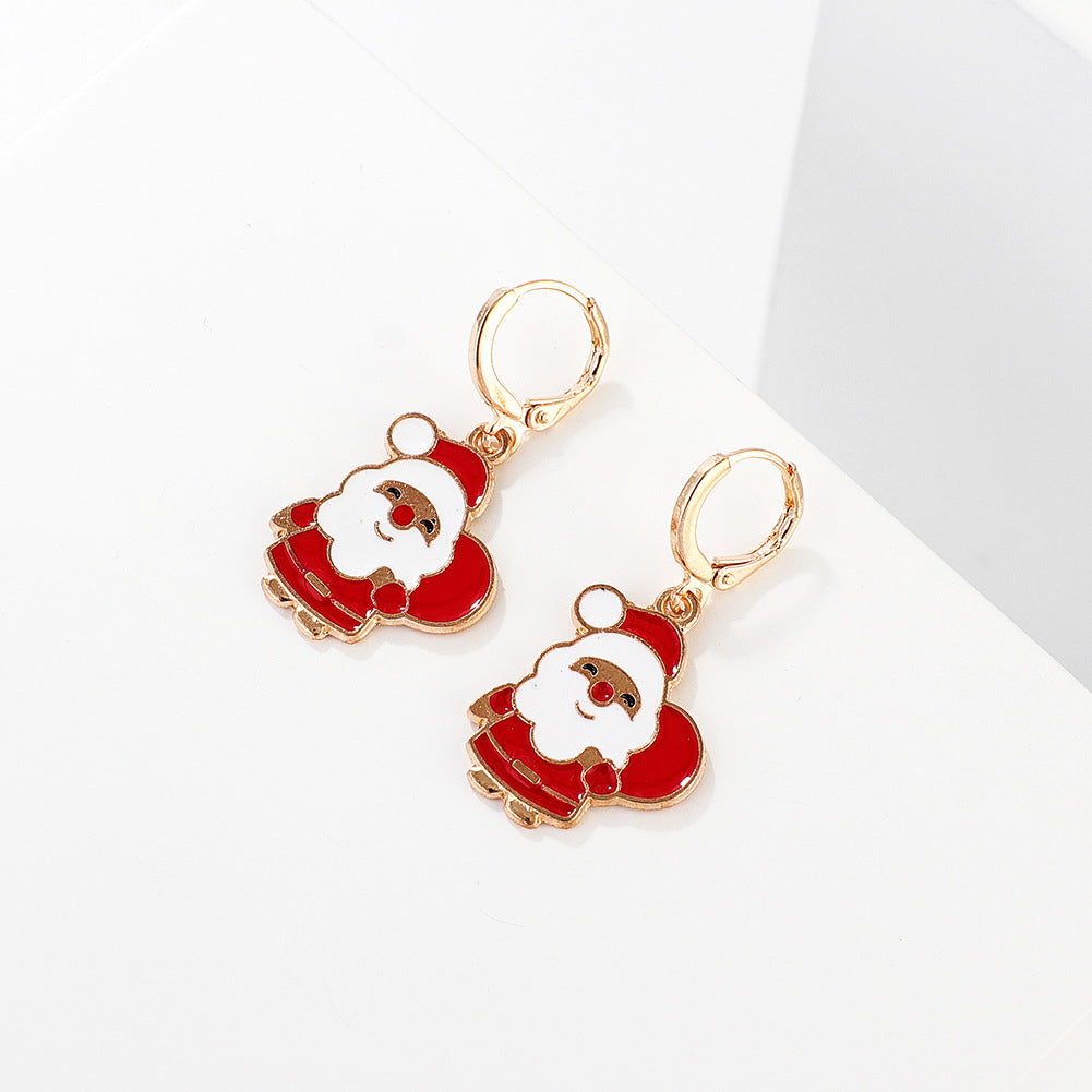 Wholesale Christmas Series EarringsCartoon  Christmas Tree Earring