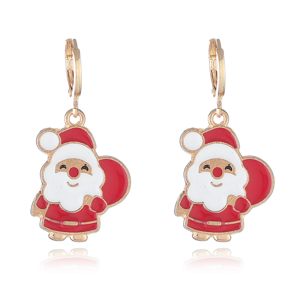 Wholesale Christmas Series EarringsCartoon  Christmas Tree Earring