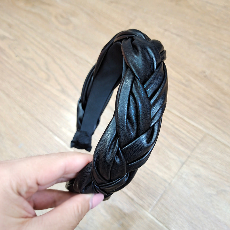 Wholesale Leather Twist Braid Headband