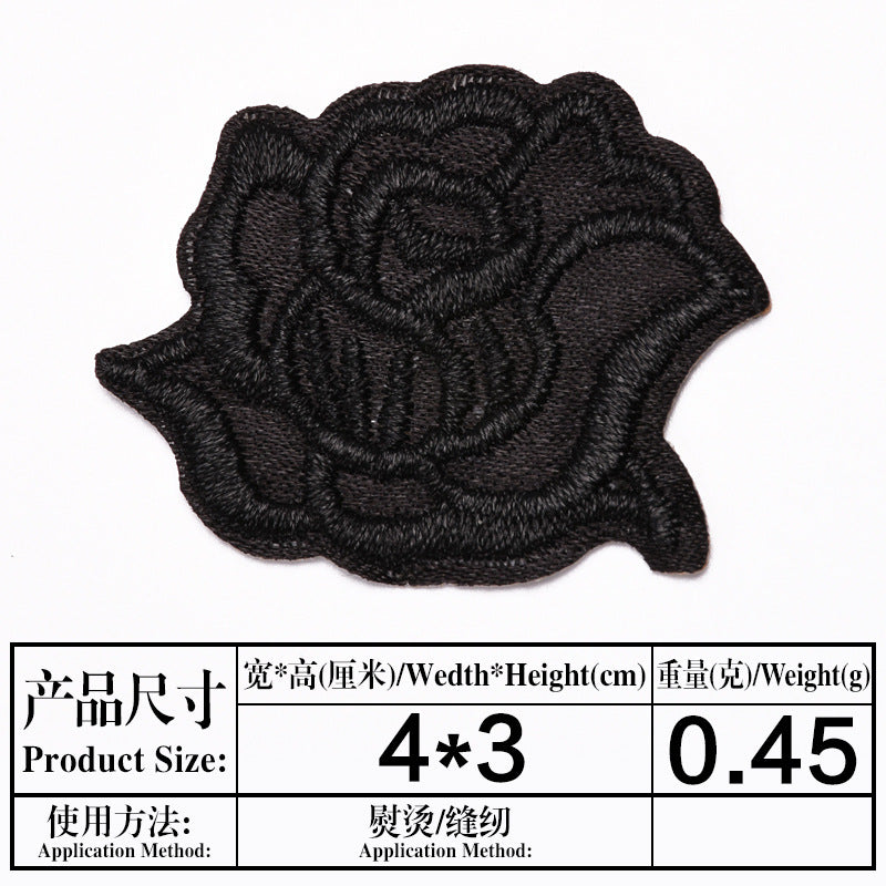 Wholesale Embroidered Fabric Patch Iron On Sew On Clothing And Bedding Repair Chic Decorative Accessory For Boutique Resale