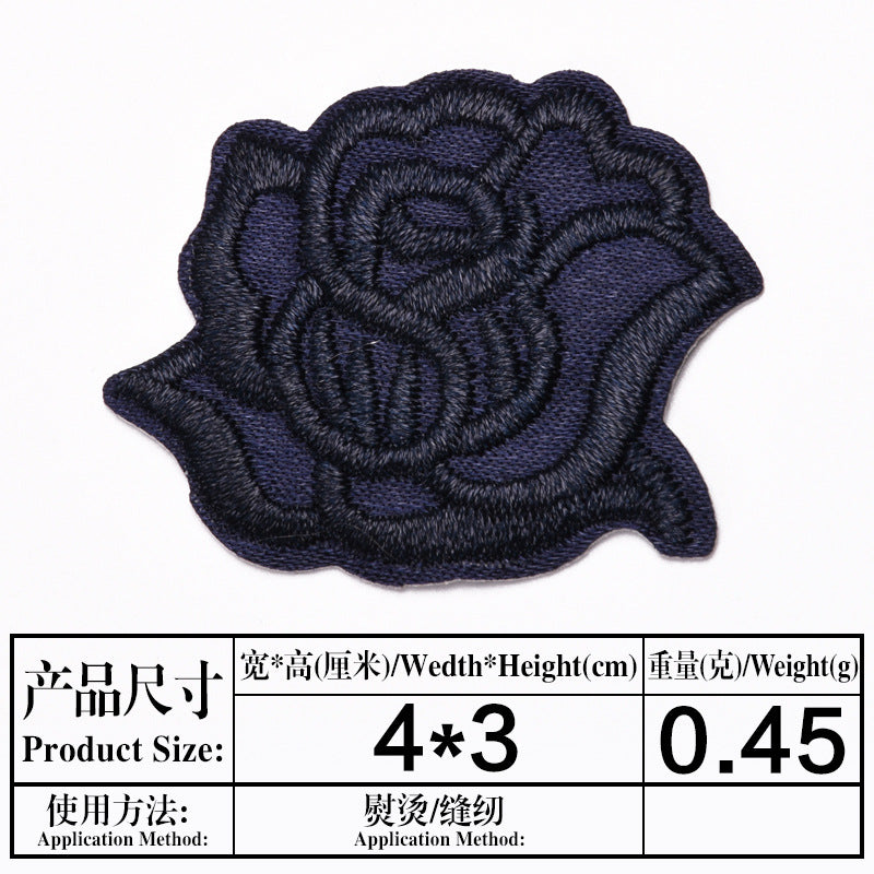 Wholesale Embroidered Fabric Patch Iron On Sew On Clothing And Bedding Repair Chic Decorative Accessory For Boutique Resale
