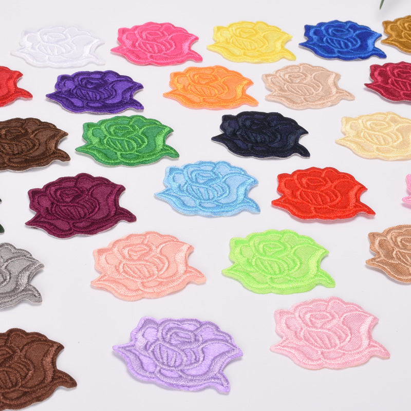 Wholesale Embroidered Fabric Patch Iron On Sew On Clothing And Bedding Repair Chic Decorative Accessory For Boutique Resale