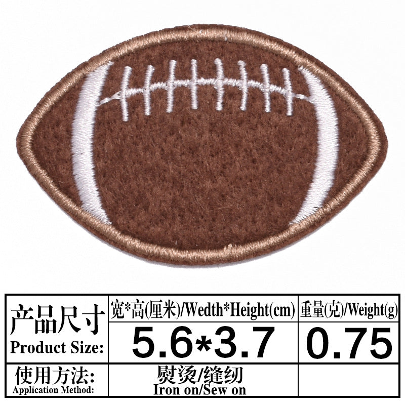 Wholesale Trendy Football and Basketball Sports  DIY Patches