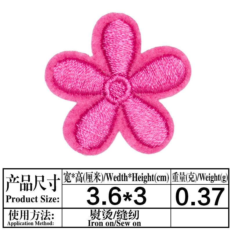 Wholesale Stylish Sunflower Felt Cloth Iron On Patch For DIY Clothing Repair And Gift