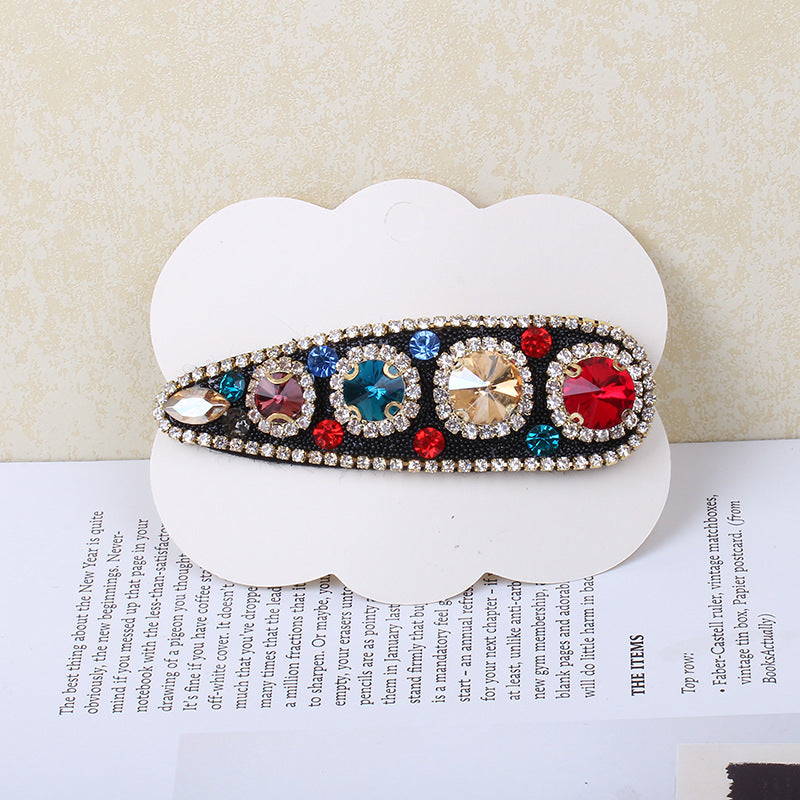 Wholesale Diamond Inlaid Crystal Hair Clips