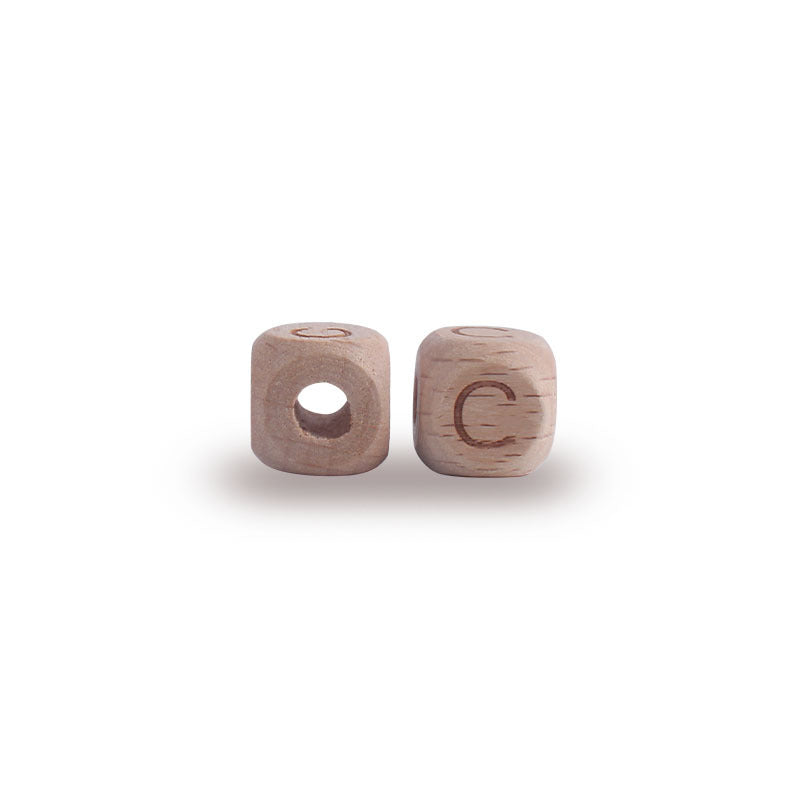 Wholesale 20PCS 26 English Letters DIY Wooden Beads