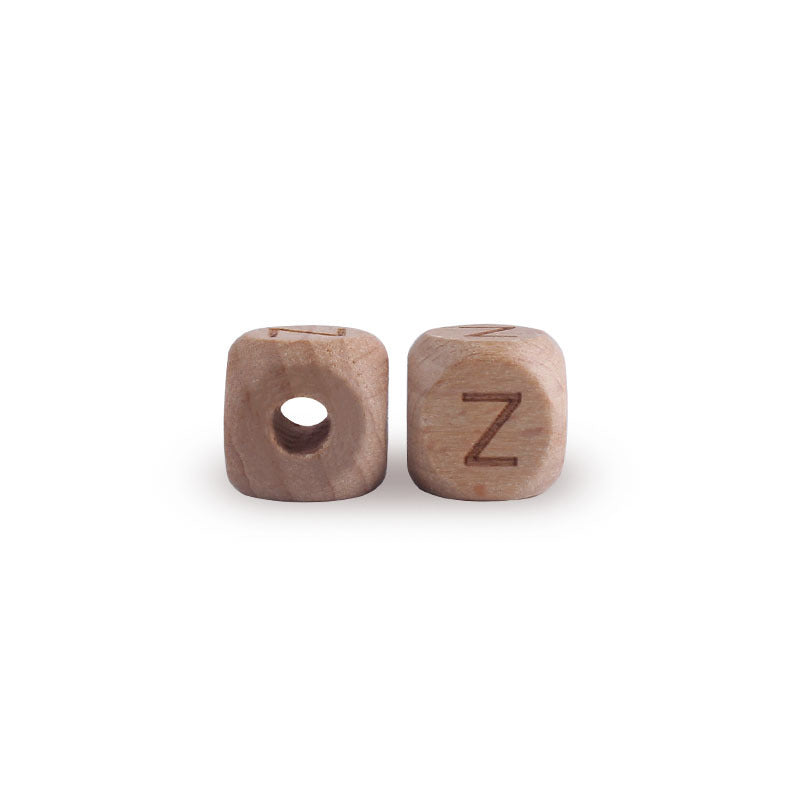 Wholesale 20PCS 26 English Letters DIY Wooden Beads