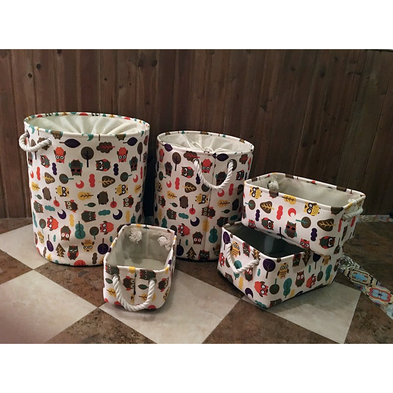 Wholesale Cotton and Linen Owl Storage Box
