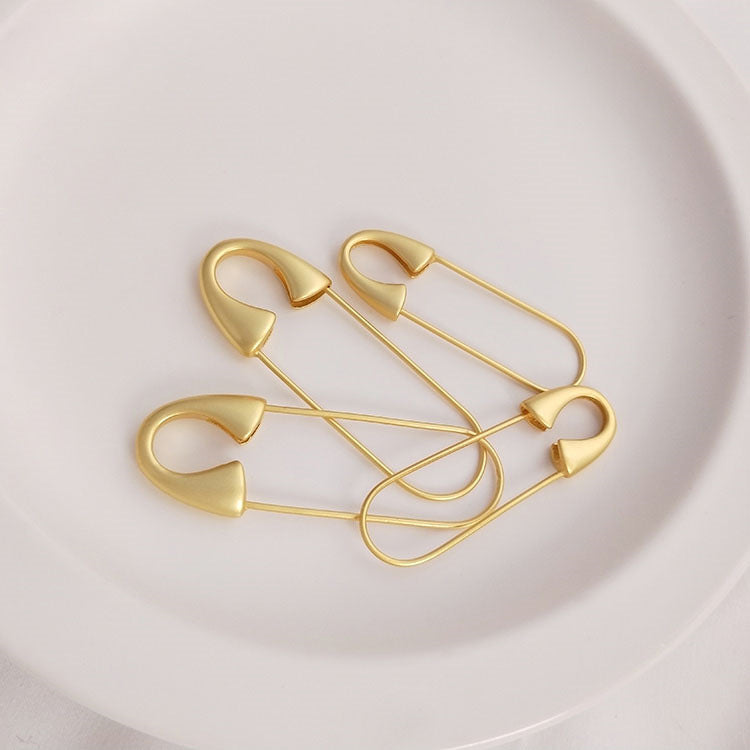 Wholesale of 10PCS Copper DIY Brooch Accessories