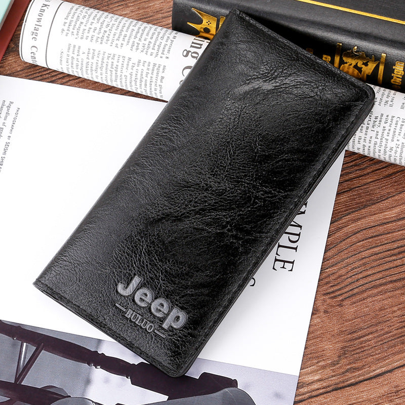 Wholesale Business Texture Long Multi-card Clutch Men's Wallet